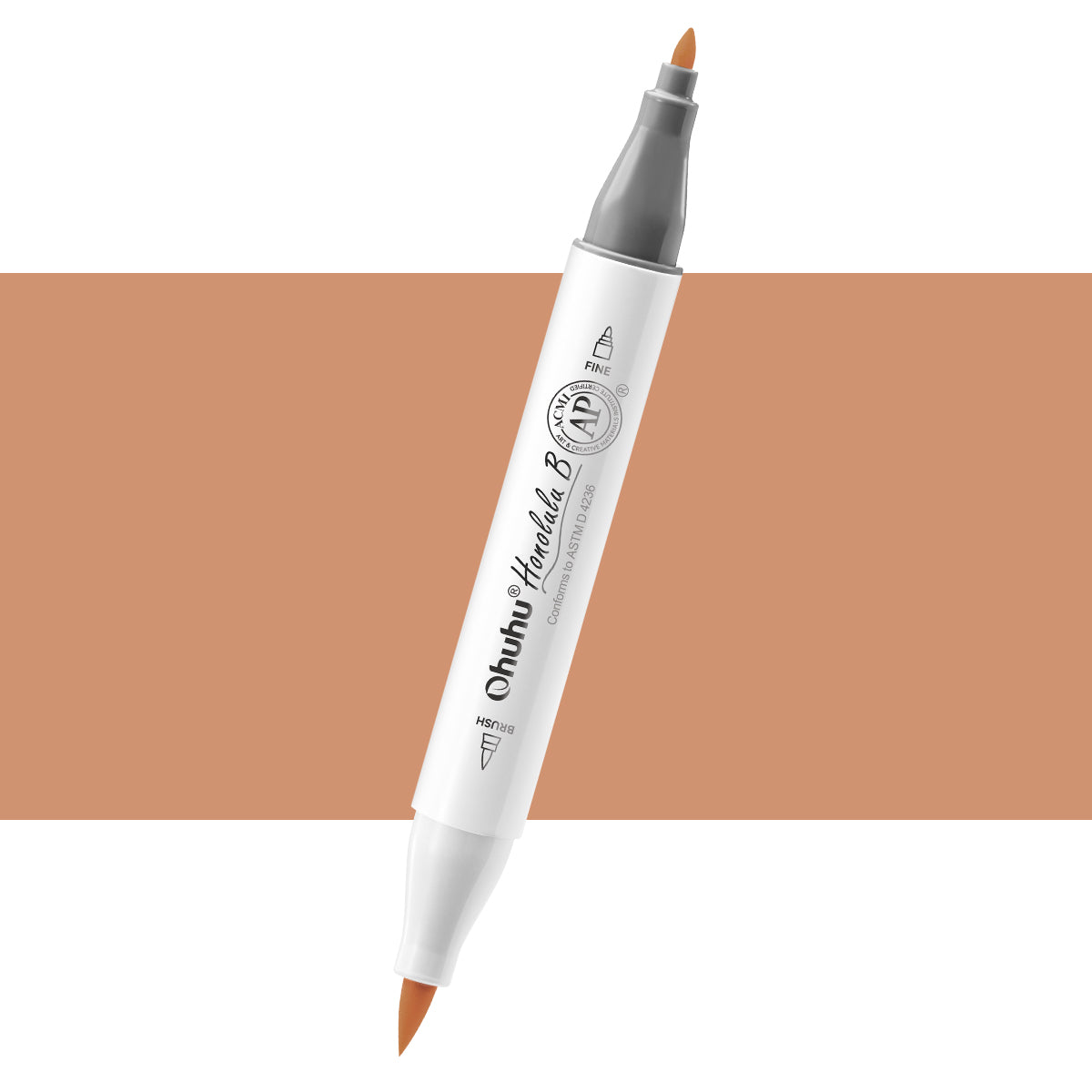 Ohuhu Honolulu B YR312 (Replace E110) Individual Marker. Brush & Fine