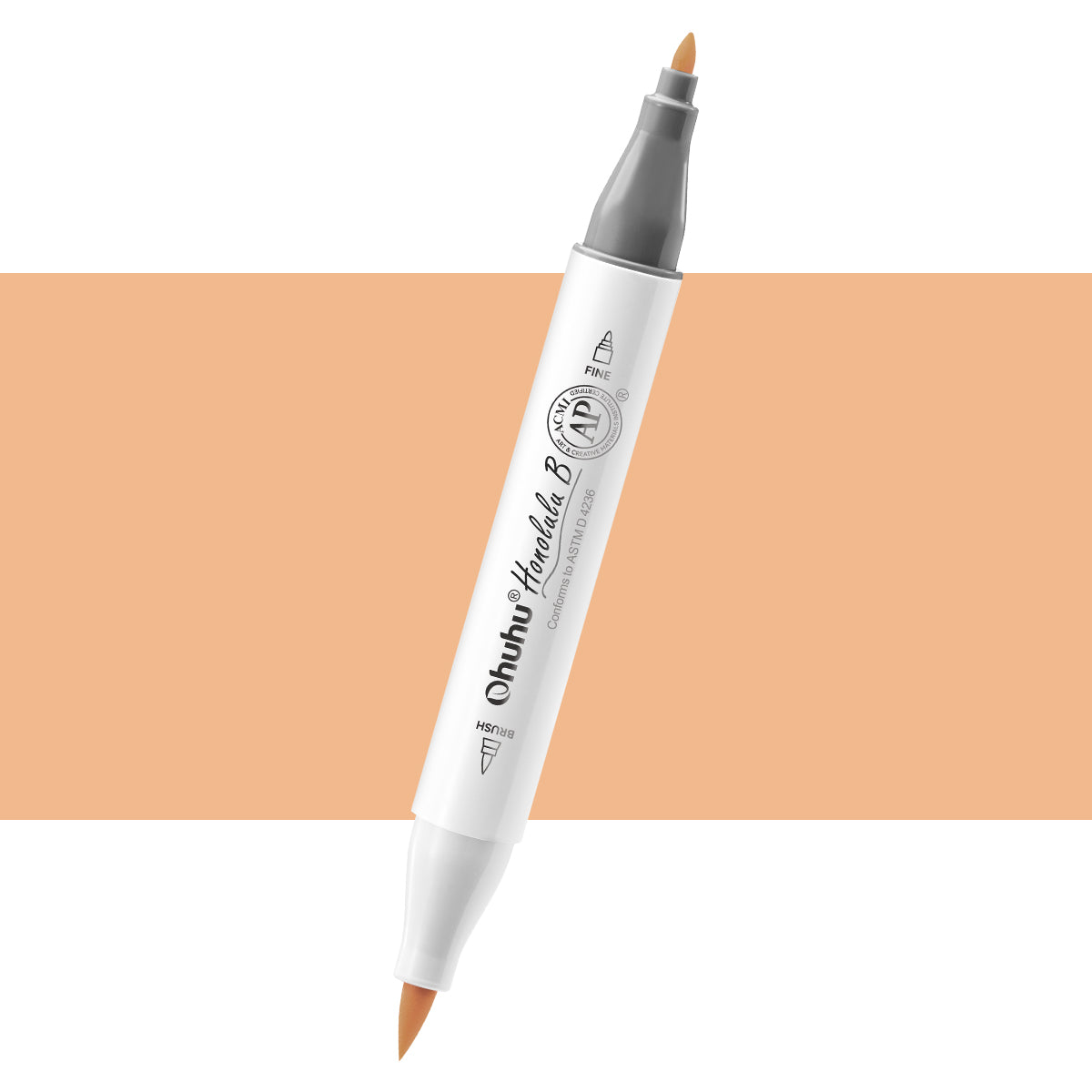 Ohuhu Honolulu B YR37 (Replace YR20) Individual Marker. Brush & Fine