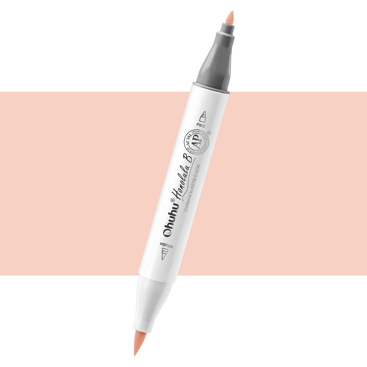 Ohuhu Honolulu B YR56 (Replace R090) Individual Marker. Brush & Fine