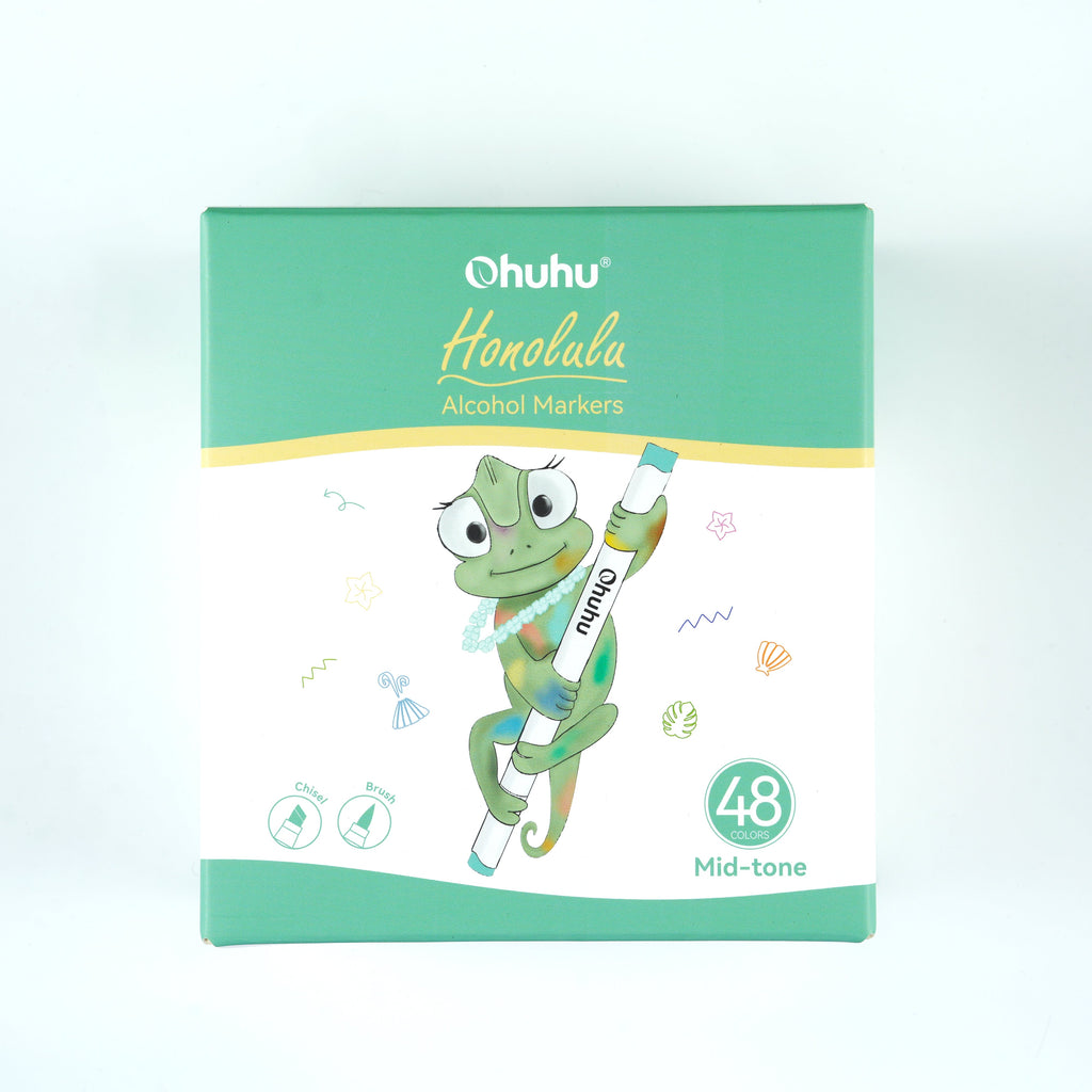 Ohuhu Wholesale Exclusive Honolulu Dual Tips Alcohol Art Markers