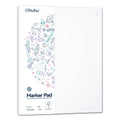 Ohuhu Bleedproof Double-Sided Marker Pad. Glue-Bound